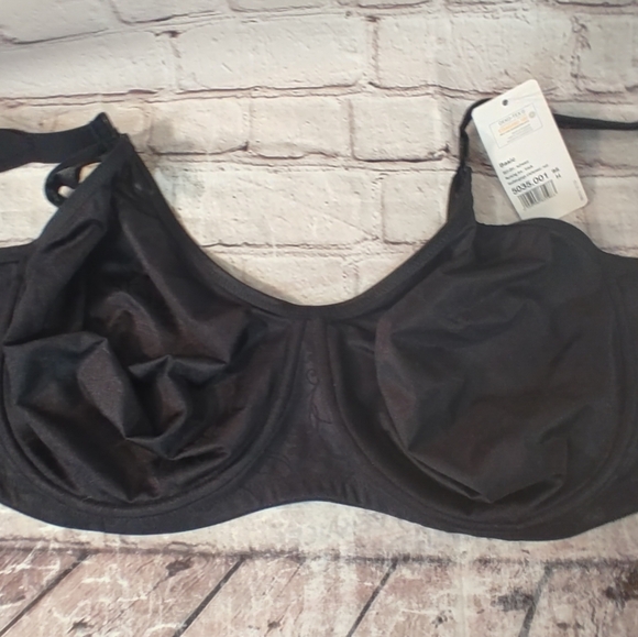 Anita NWT Maternity Black Underwire Nursing Bra 42 H - Picture 9 of 11